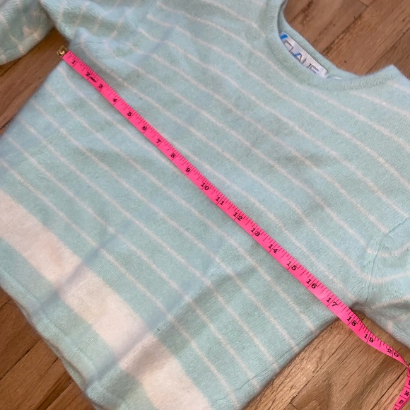 Vintage Chaus Angora & Lambswool Blend Crop Sweater - Picture 3 of 11